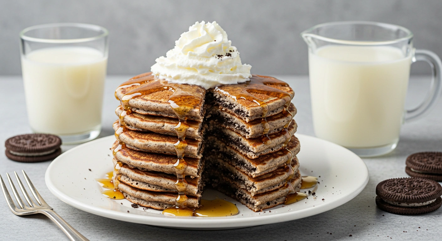 Oreo Pancakes - secondary view
